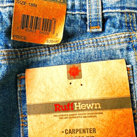 RuffHewn Toddler Carpenter Jeans - Picture 1 of 8